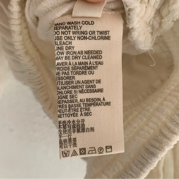 Free People Dancing Till Dawn Off-the-shoulder Cropped Top White Sz Small - Picture 4 of 5